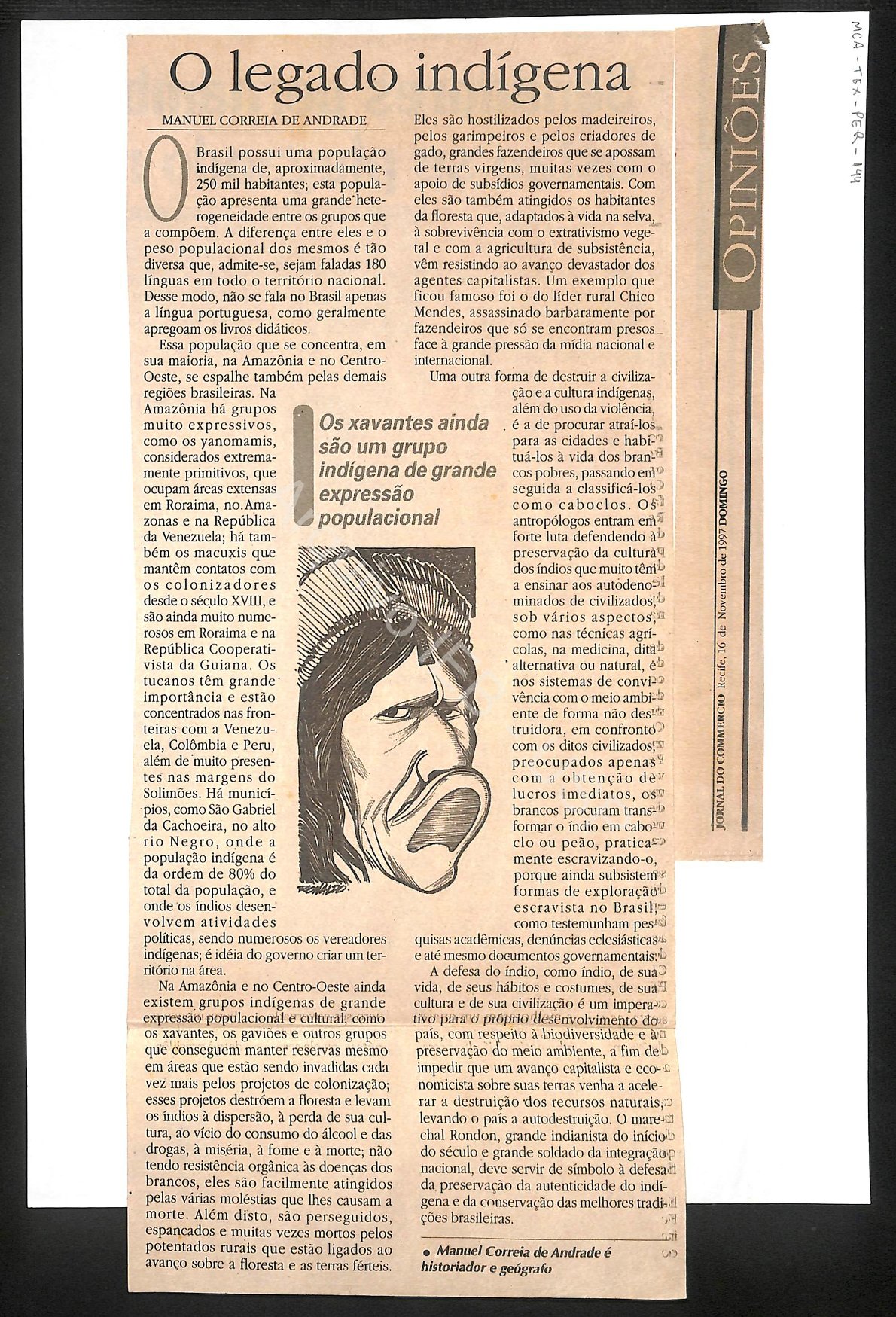 “O legado indígena”