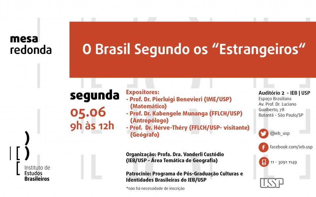 Mesa redonda - o brasil segundo os estrangeiros